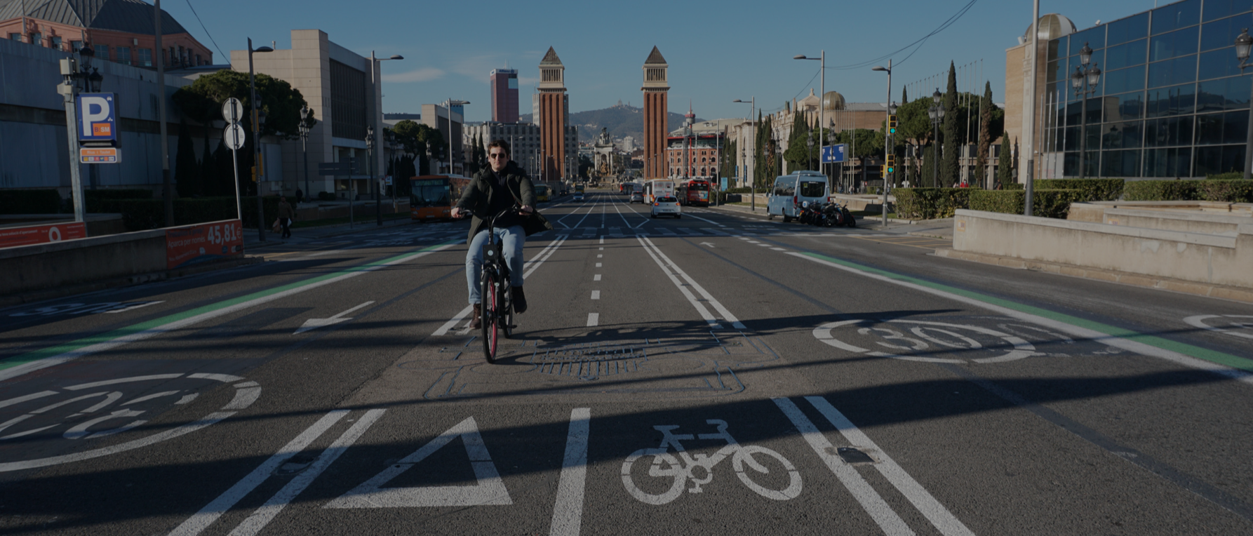 Electric biking around Barcelona