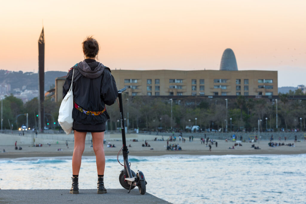 TOP TOURISTIC PLACES TO VISIT with your scooter rental service Barcelona